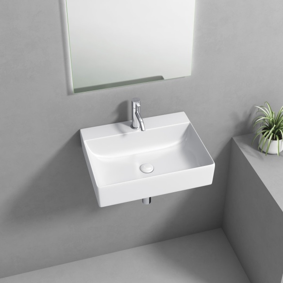 valamu SOYO 46x36cm,  valge