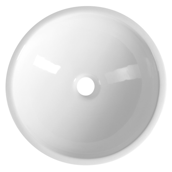 süvistatav valamu,  ROLA dia. 41cm,  valge