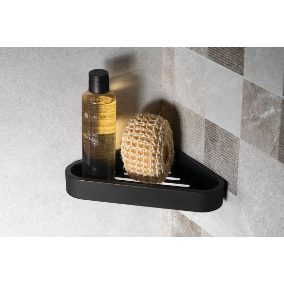 Kulmahylly SMART, 170x30x170mm, matta musta