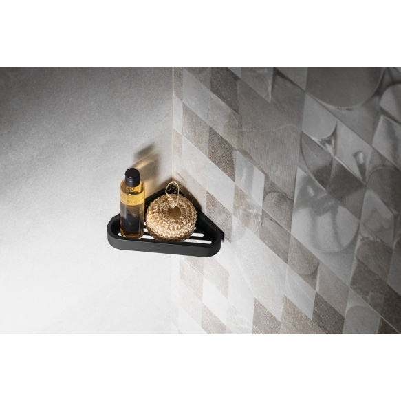 Kulmahylly SMART, 170x30x170mm, matta musta