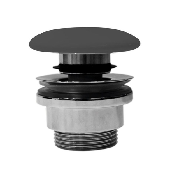 suljettava pohjaventtiili GSI 5/4´´ matta musta