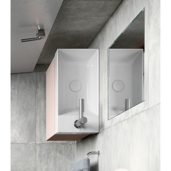 Pohjaventiili ilman ylivirtausta altaalle GSI, 5/4“, (H) 5-65 mm, keraaminen nappi/kiiltävä valkoinen