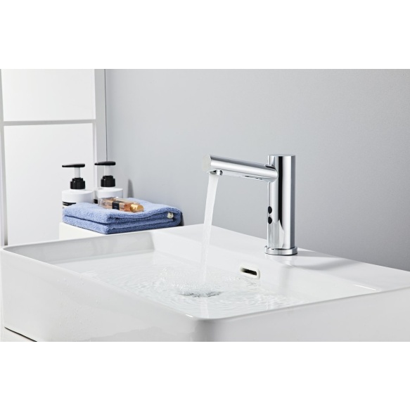 sensoriga valamusegisti, 6V DC (4xAA), harjatud teras