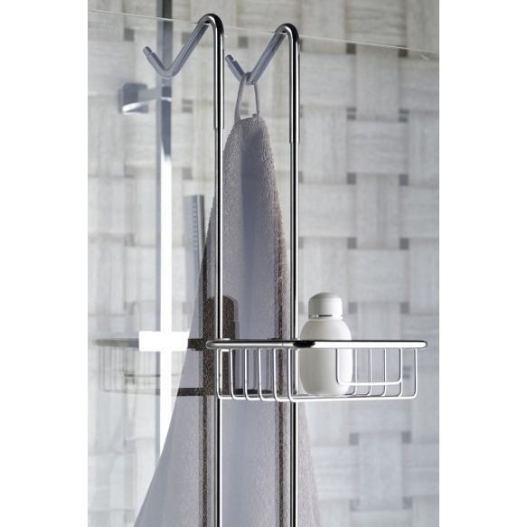 Ripustettävä hylly SMART suihkunurkkaalle, kromi