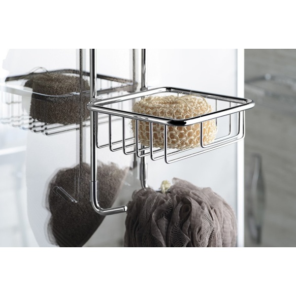 Ripustettävä hylly SMART suihkunurkkaalle, kromi