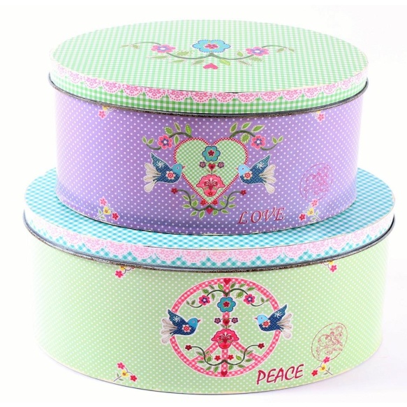 säilytyslaatikko, 2 kpl, metalli