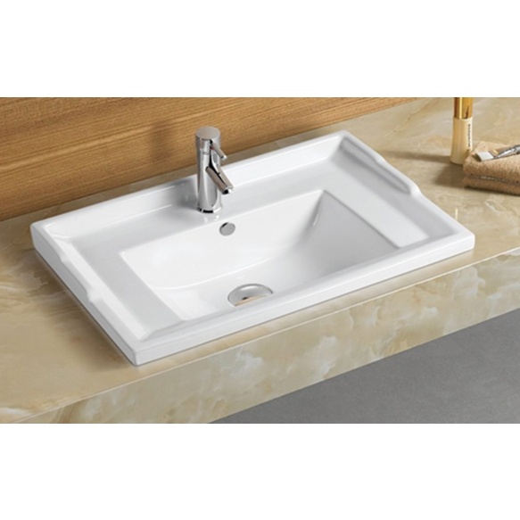 pesuallas Interia CFP-80F Retro, 80 cm, posliini