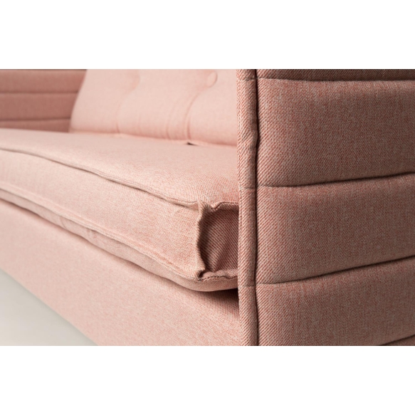 2,5-paikkainen sohva Jaey, roosa