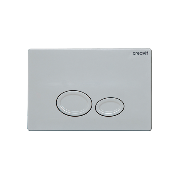 huuhtelupainike Creavit Drop, valkoinen