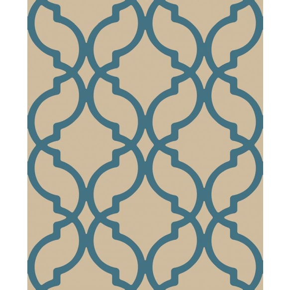 Decadence Moroccan Trellis Blue