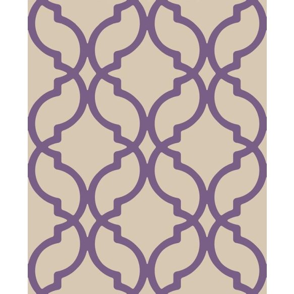 Decadence Moroccan Trellis Purple