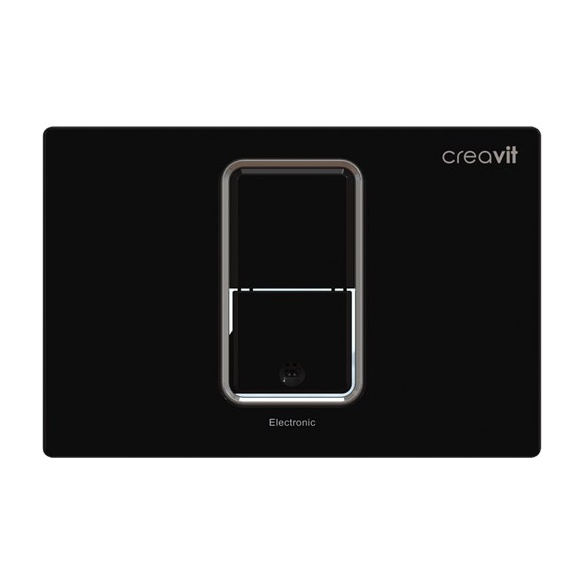 kosketusvapa huutelupainike Creavit Photocell, musta, paristokäyttöinen