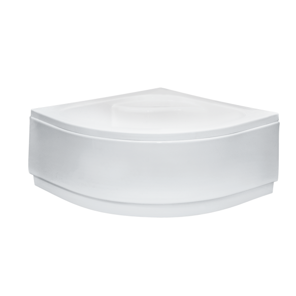suihkunurkan allas Interia Deep Tray, etulevyllä, 900x900x380 mm