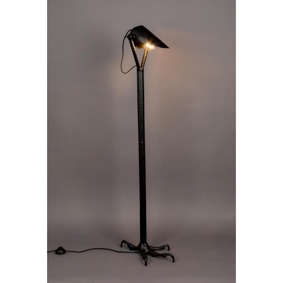 lattialamppu Falcon, musta