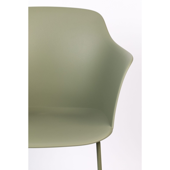 setti: 2 käsituin varustettua tuolia Tango, vihreä