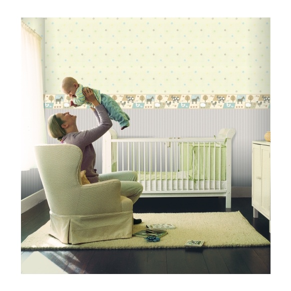 Hoopla Farm Animal Border Neatral