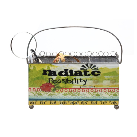 metallinen 3 osion muki, 33 cm L