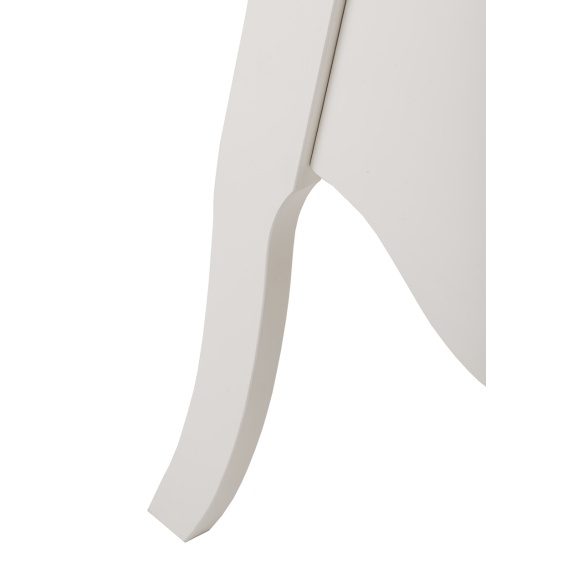 korkea kaappi Interia Elizabeth, 45x155x35 cm, valkoinen