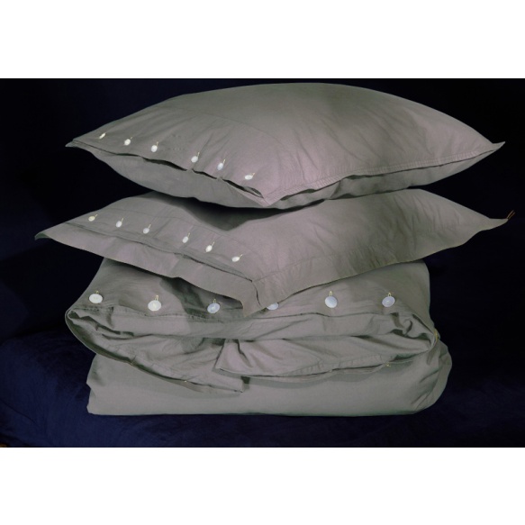 pussilakana Taupe 140x200 cm, 100% perkaalipuuvilla