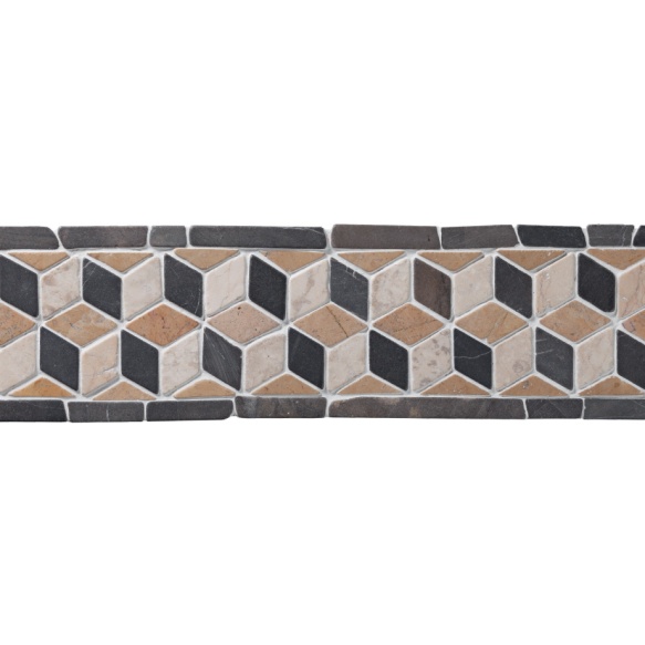 Border 2 (dimention Grey, Mustard, White + stick Grey)