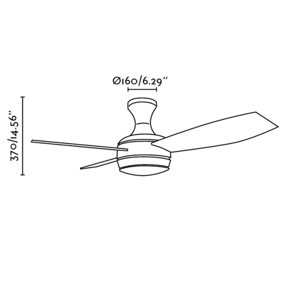 tuuletinvalaisin Mini Ufo, mattanikkeli, 2XE27 20W, lamput eivät kuuluu toimitukseen