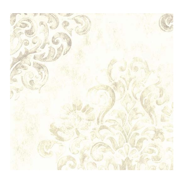 tapetti Aphrodite Devore Damask, leveys 90 cm