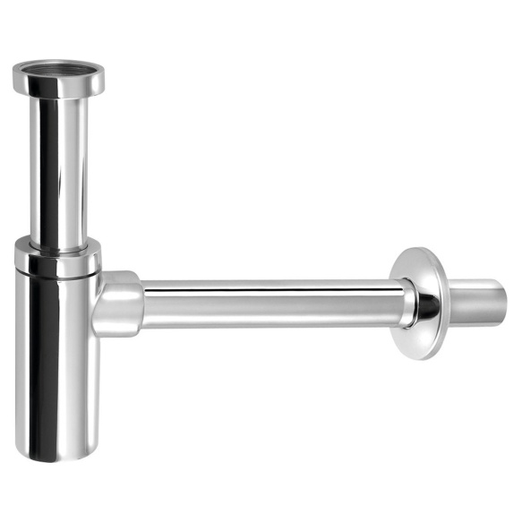 Vesilukko pesualtaalle, 5/4", halkaisija 32mm, kromi