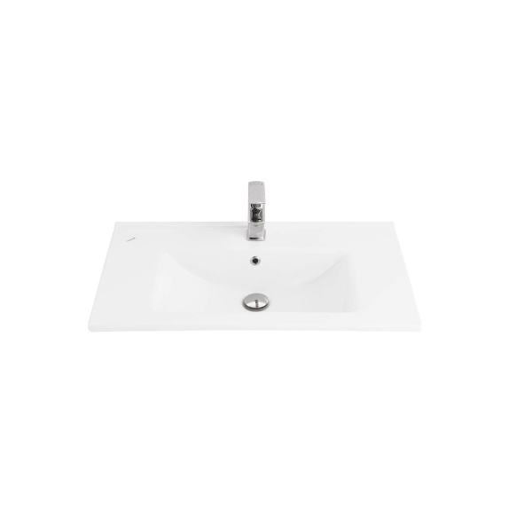 Kayra sahtlitega valamukapp 80 cm valge + valamu SU080