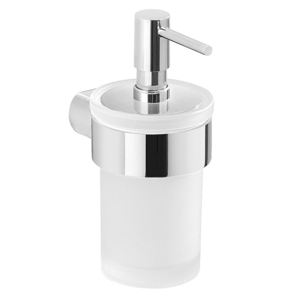 Nestesaippua-annostelija Pyrene, kromi/matta lasi