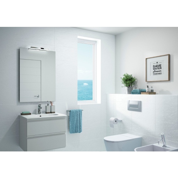 VERONICA 2 LED valgusti ,6W, 300x25x83mm, kroom