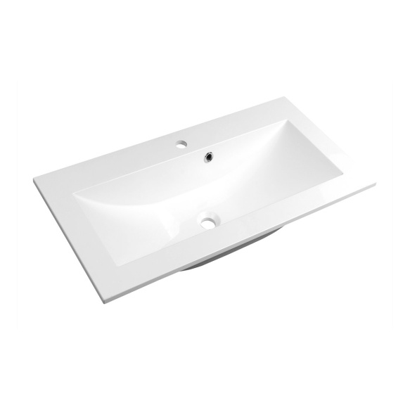 kivimassist valamu YUKON 70x45cm, valge