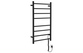 Pyyhekuivain Interia Redondo, 500x900mm, 75W, mattamusta