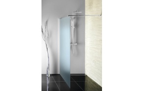 suihkuseinä tukitangolla INTERIA WI070 700x1900 mm, kuviolasi