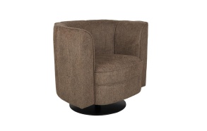 nojatuoli Flower Brown