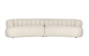 sohva Duvane 4,5-seater Beige