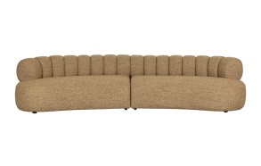 sohva Duvane 4,5-seater Brown