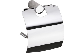 wc-paperiteline Brilia, kiillotettu teräs