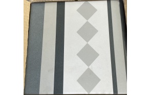 CAPRICE Provence Border 20X20 (EQ-5), MYYNTI VAIN PAKETTINA (1 PAKETTI = 1 m2)