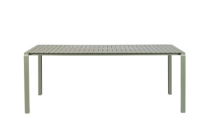 Ulkotilan pöytä Vondel 214X97 Green