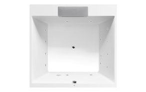 poreamme  CAME FALLS  175x175x50cm,  Active Hydro,  kromi