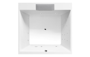 poreamme  CAME FALLS  175x175x50cm,  Attraction Hydro,  kromi