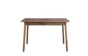 Ruokapöytä Glimps 120/162X80 Walnut