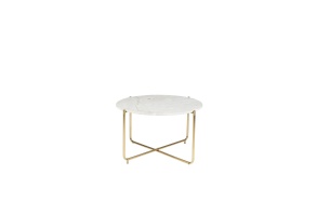 Kahvipöytä Timpa Marble White