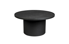 Kahvipöytä Winston pyöreä musta