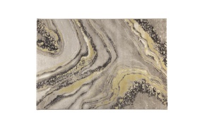 Matto Solar 200X290 harmaa/okra