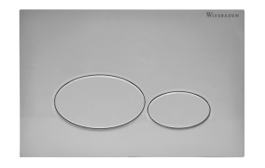 Huuhtelupainike Interia Wiesbaden, matta valkoinen