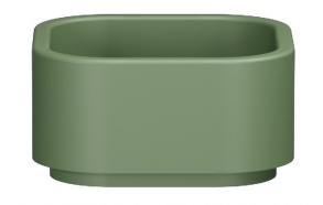 malja-allas Hako 30x30 cm, vihreä matta