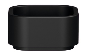 malja-allas Hako 30x30 cm, musta matta