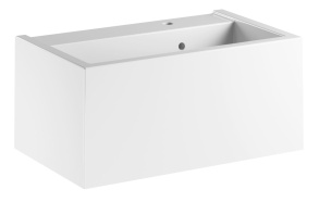 pesuallas Kanaal 80x46.5 cm, valkoinen