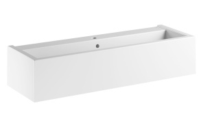 pesuallas Kanaal 120x46.5 cm, valkoinen